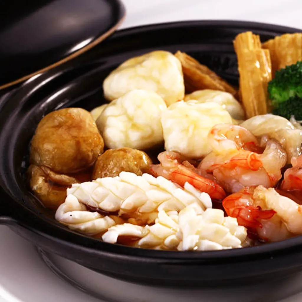 Seafood Bean Curd Pot - 海鲜豆腐煲