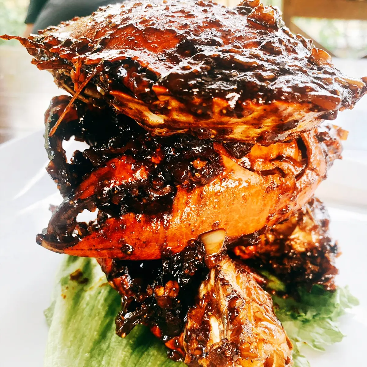 Black Pepper Crab - Senibong Bay Seafood