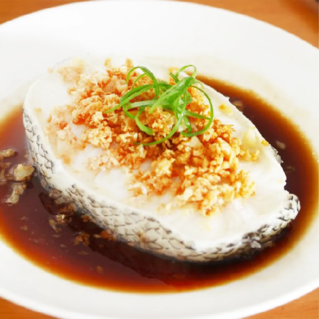 Cantonese Steamed Cod Fish - 港蒸鳕鱼