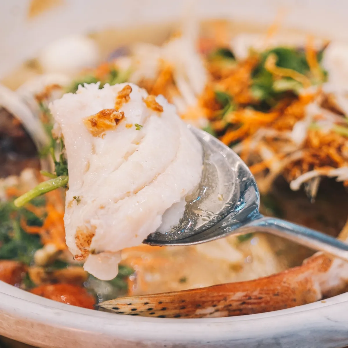Steamed Fish Dish - Senibong Bay Seafood